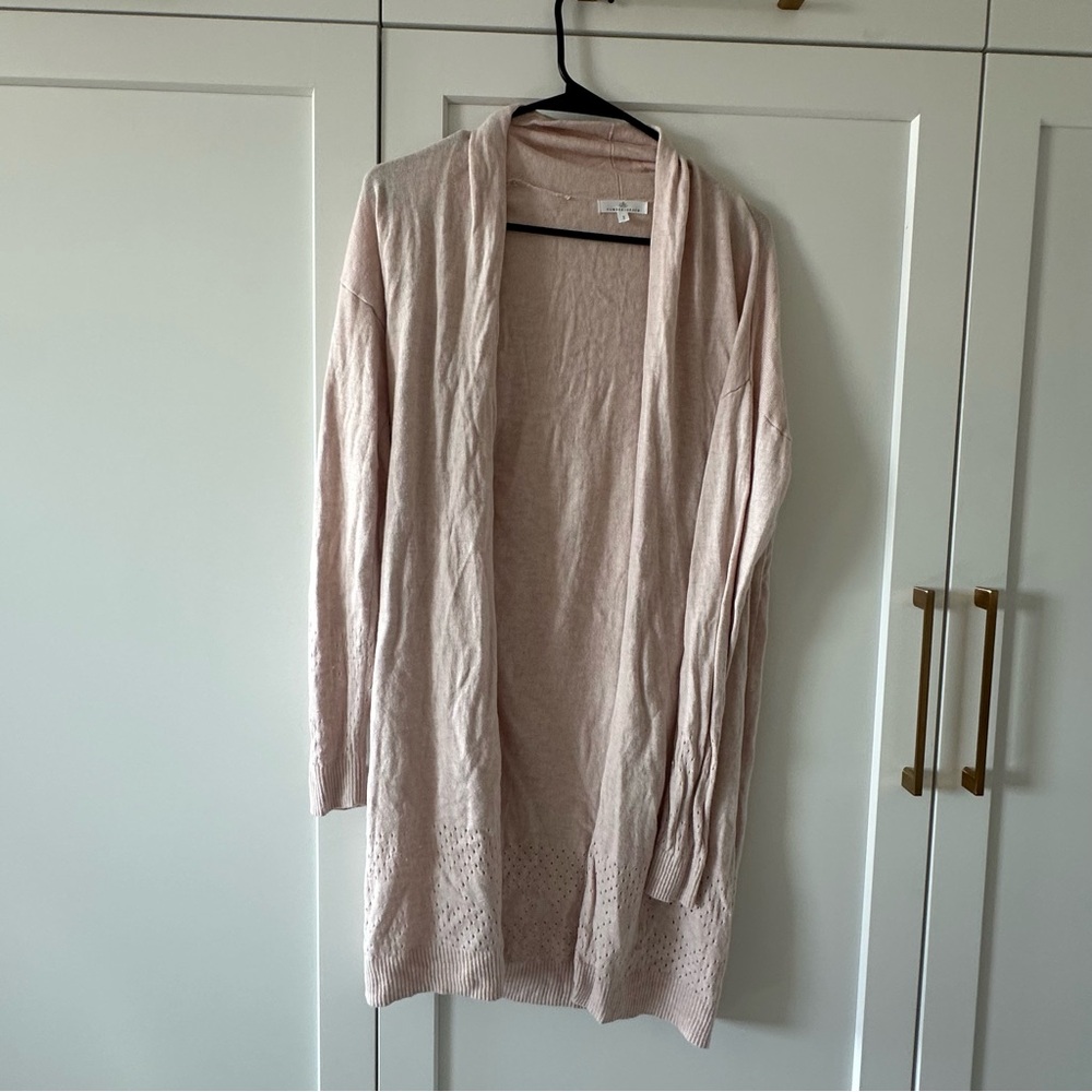 Women's Pink Cardigan Sweater
